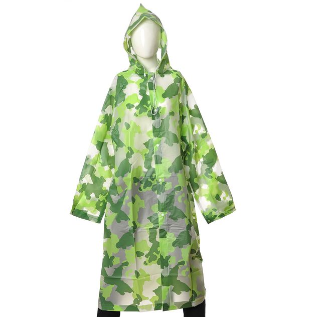 Pelerina verde de ploaie