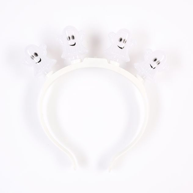 Bentita Halloween cu fantome albe decorative