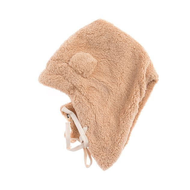 Caciula pufoasa ursulet cu urechi