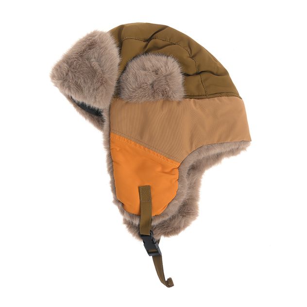 Caciula de iarna cu urechi si captuseala groasa din blanita