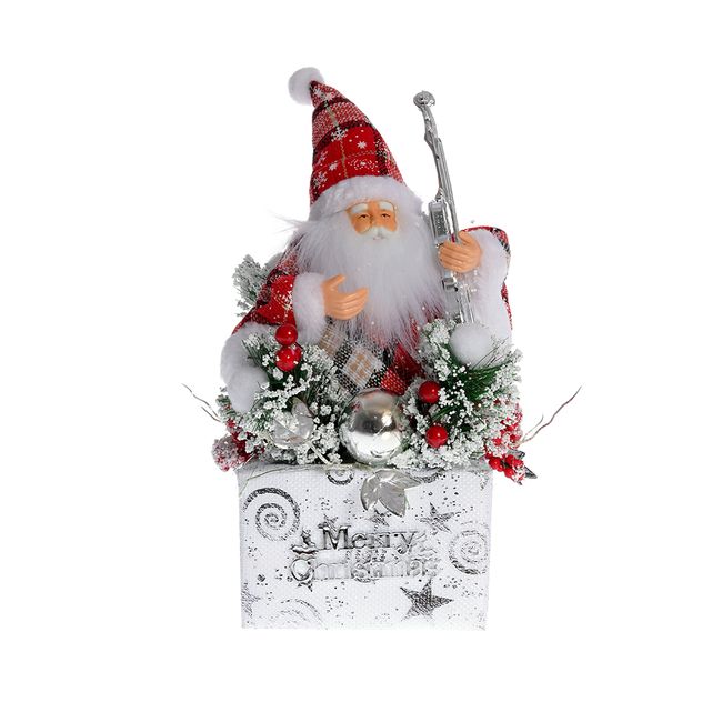 Decoratiune Mos Craciun 26 cm