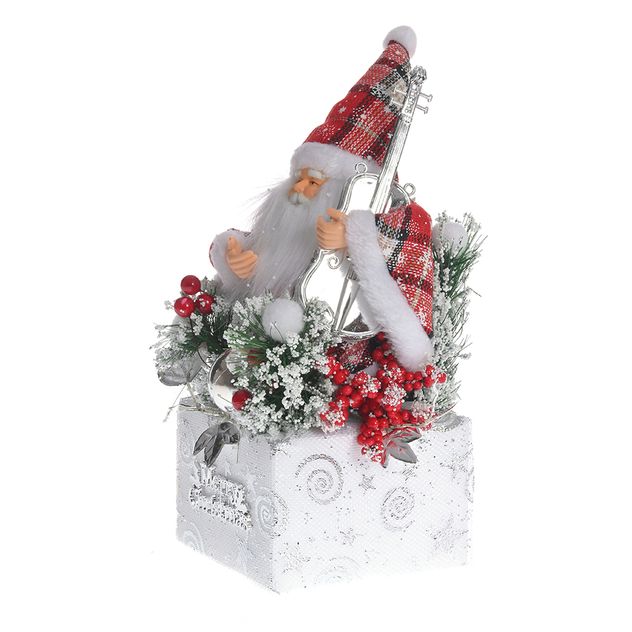 Decoratiune Mos Craciun 26 cm