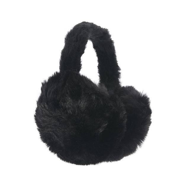 Casti de iarna simple cu blanita neagra