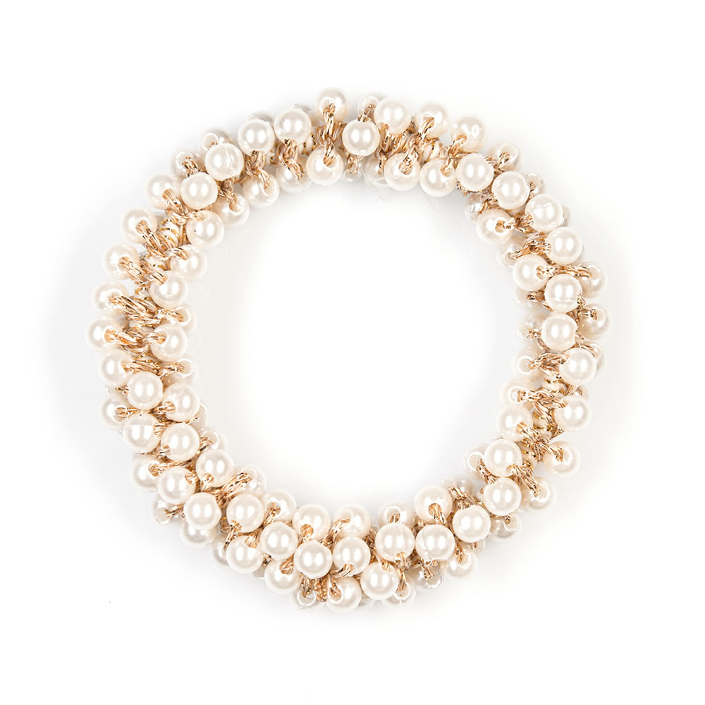 Elastic par cu perle multiple si design elegant