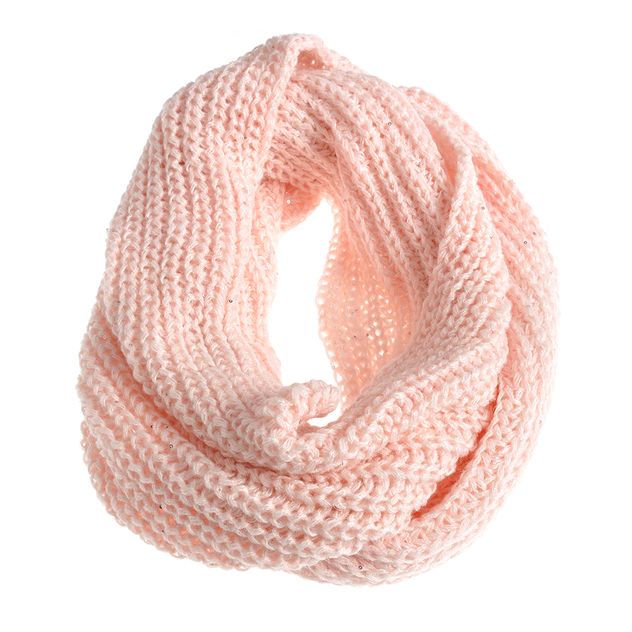 Fular circular roz