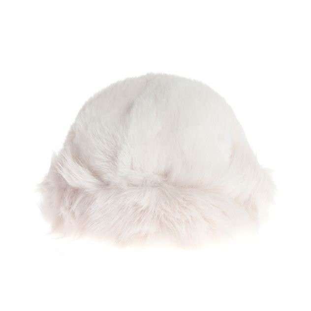 Caciula pufoasa alba