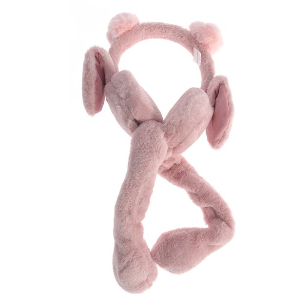 Aparatori roz cu urechi decorative