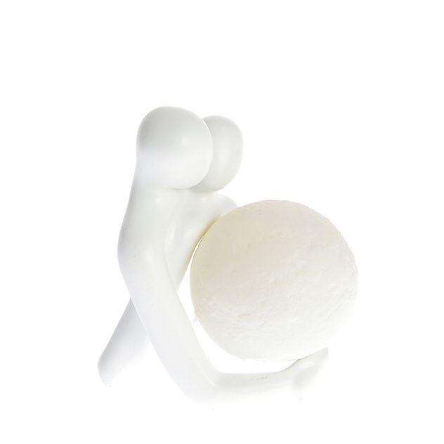 Statueta cuplu cu led 16 cm