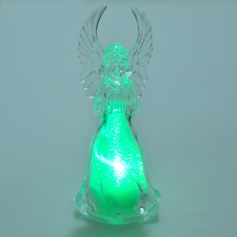 Statueta ingeras cu led - Imagine 4