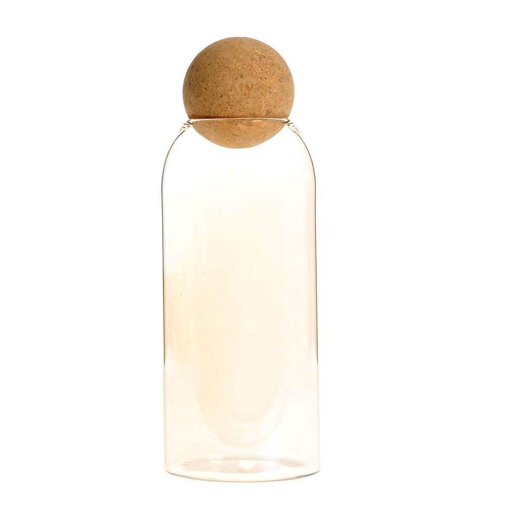 Borcan din sticla cu dop 1200 ml