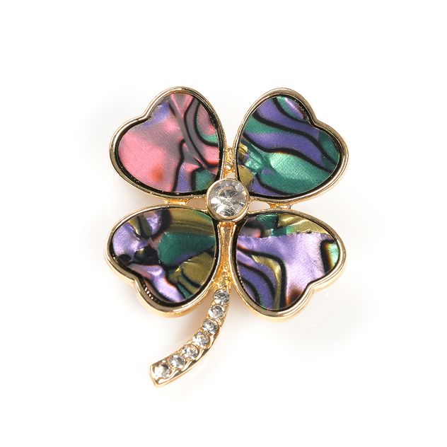 Brosa martisor trifoi multicolor