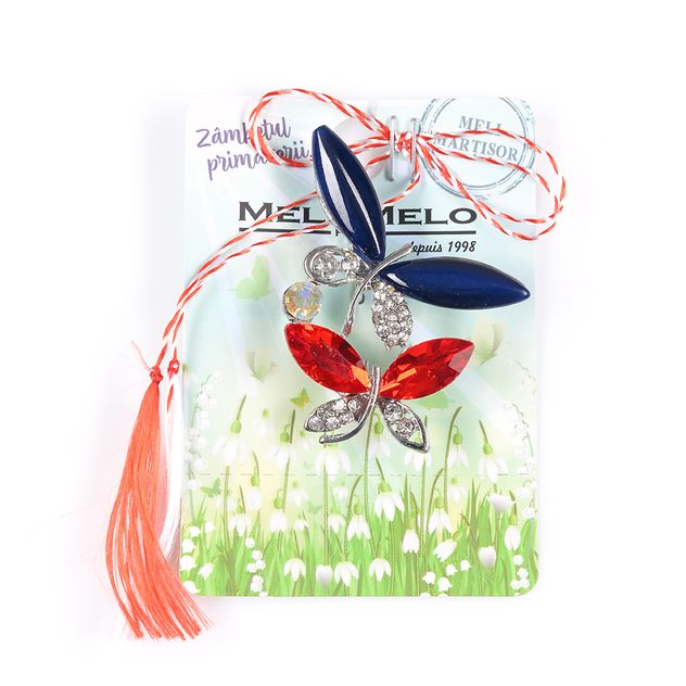 Brosa martisor doua libelule