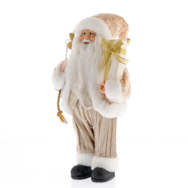 Decoratiune Mos Craciun cu led 30 cm