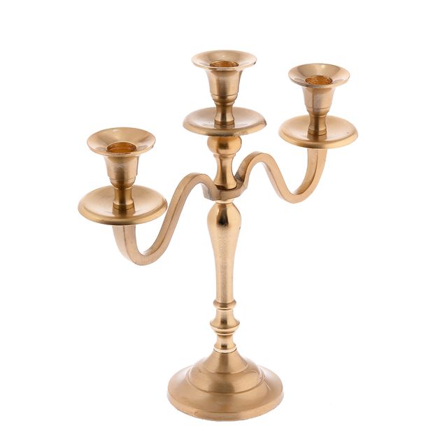 Sfesnic auriu cu 3 brate