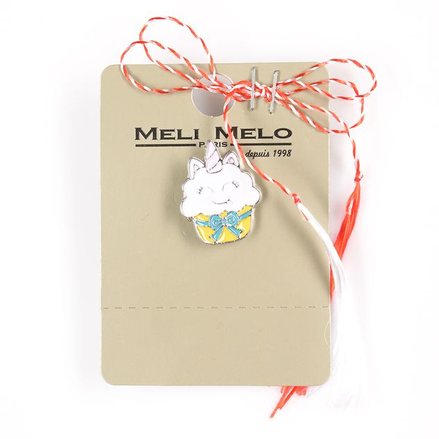 Brosa martisor unicorn colorat