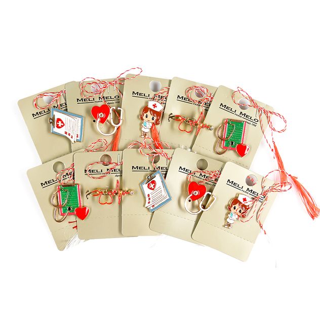 Set 10 brose martisor cu tematica medicala