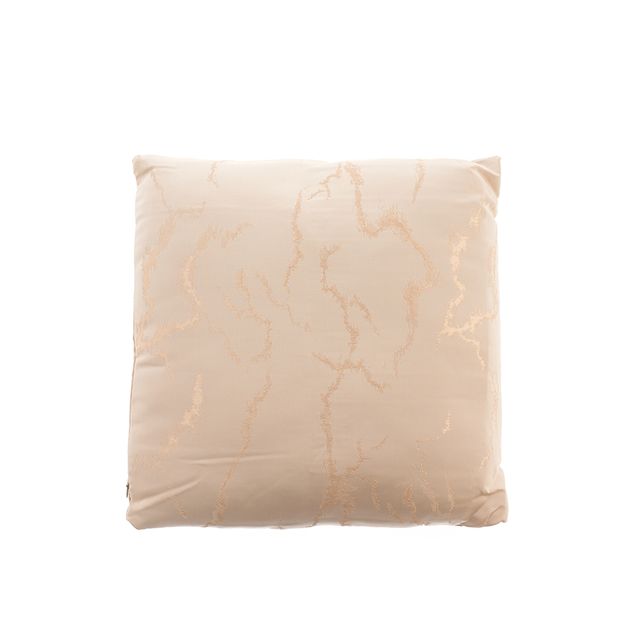 Perna bej cu detalii aurii 45 x 45 cm
