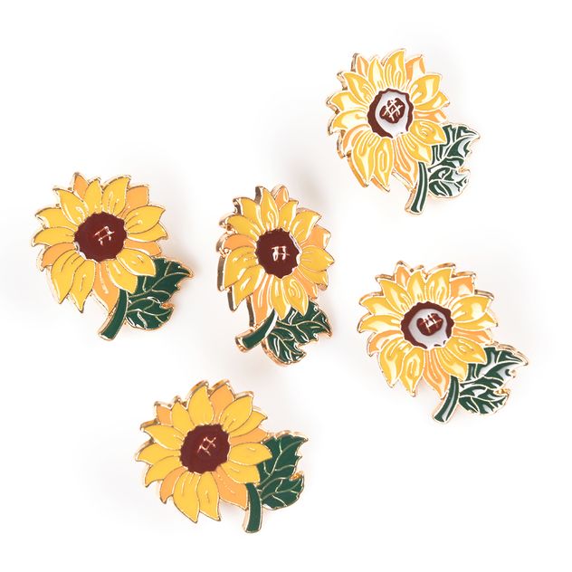 Set 5 brose martisor Floarea Soarelui