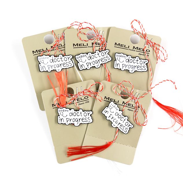 Set 5 brose martisor Doctor in progress