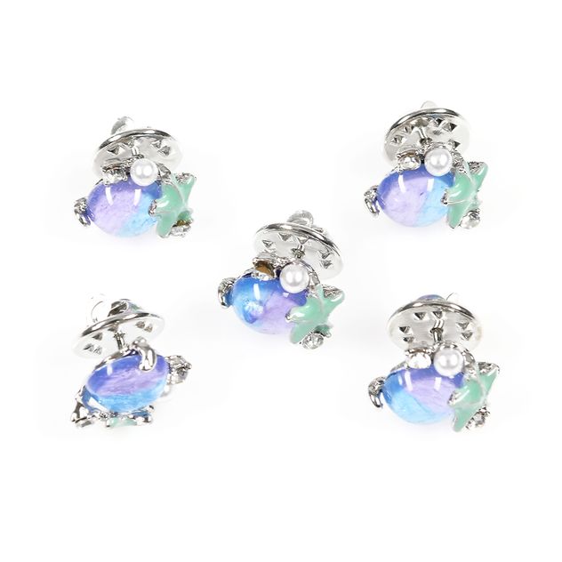 Set 5 brose martisor stea de mare