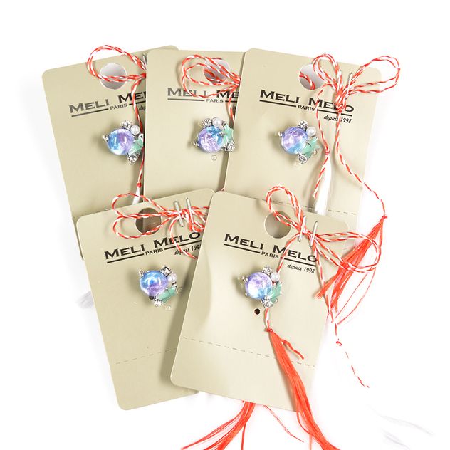 Set 5 brose martisor stea de mare