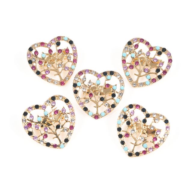 Set 5 brose martisor inima si copacul vietii