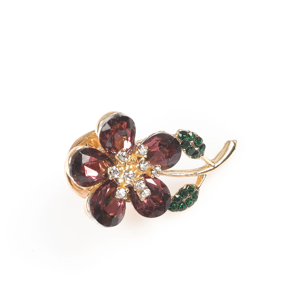 Brosa martisor floare visinie