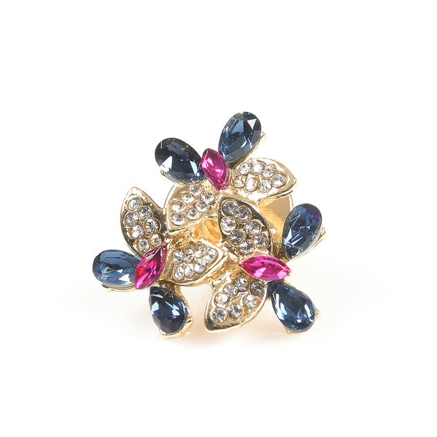 Brosa martisor trei fluturi colorati