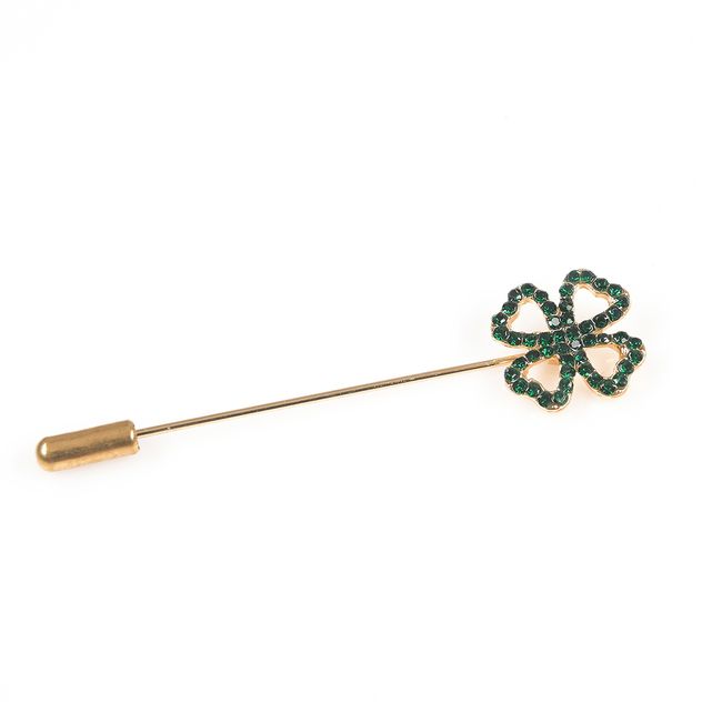 Brosa martisor tip ac cu trifoi