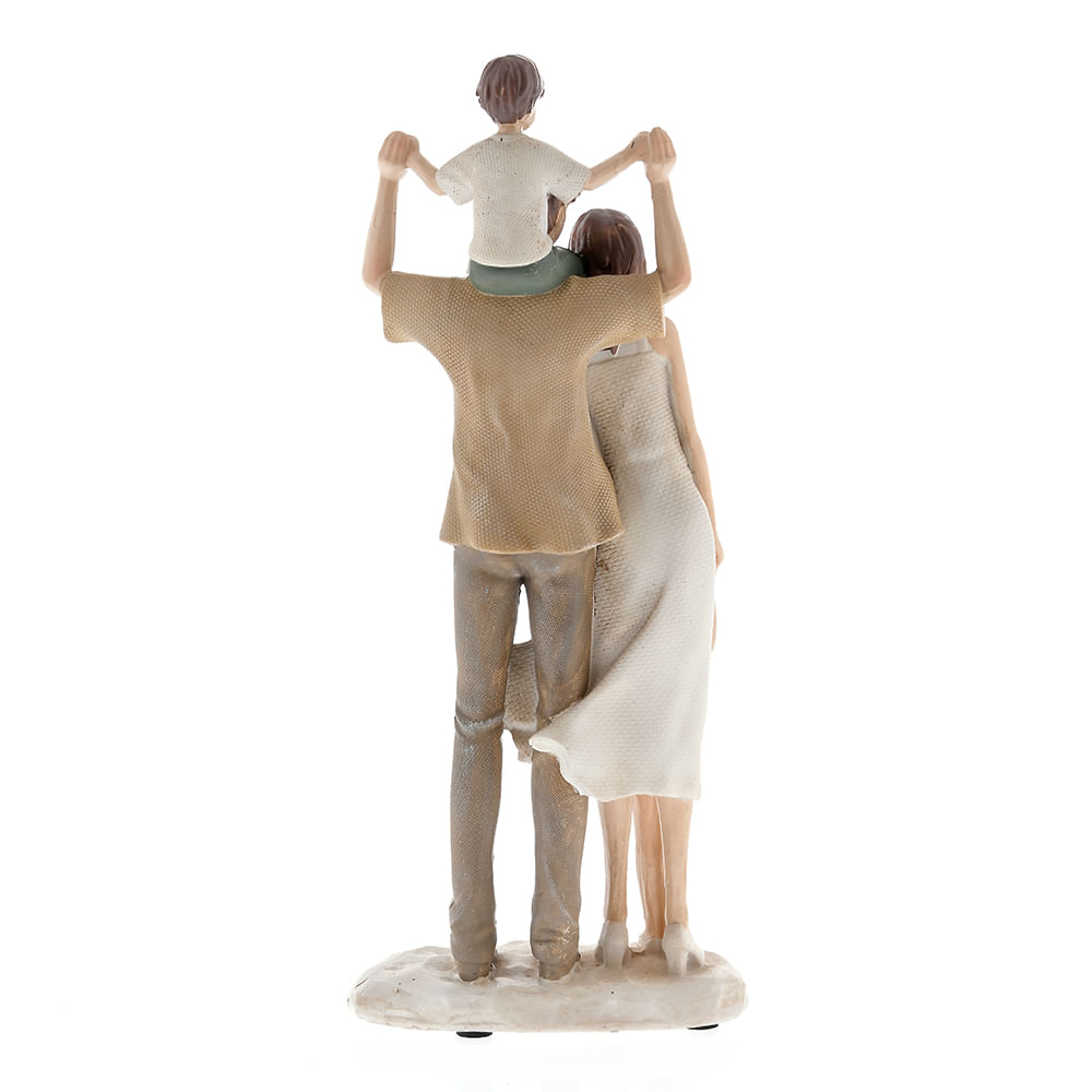 Statueta familie cu doi copii - Imagine 4