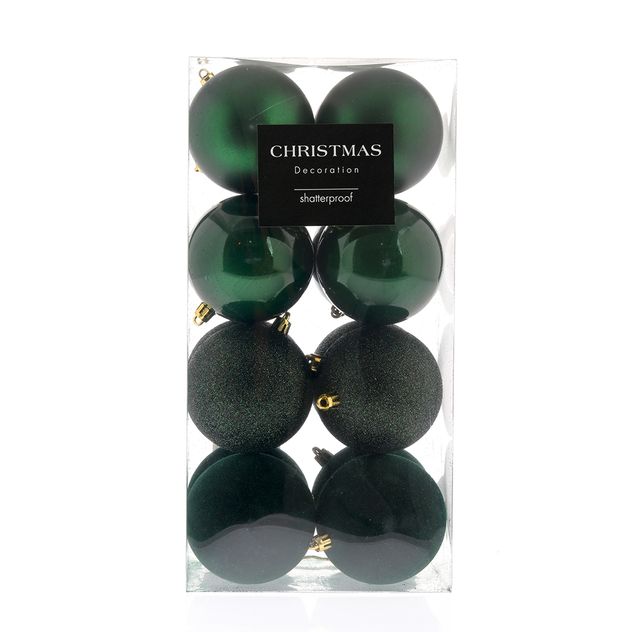 Set 16 globuri verzi