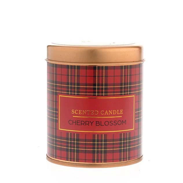 Lumanare decorativa cu aroma de flori de cires