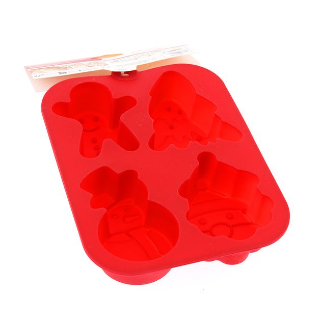 Forma din silicon pentru prajituri cu tematica de Craciun