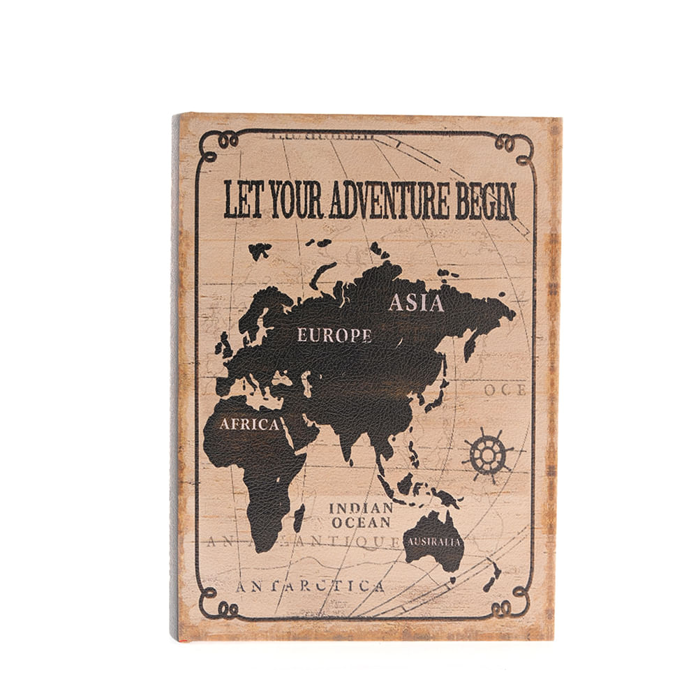 Cutie decorativa tip carte - Let Your Adventure Begin 23 cm
