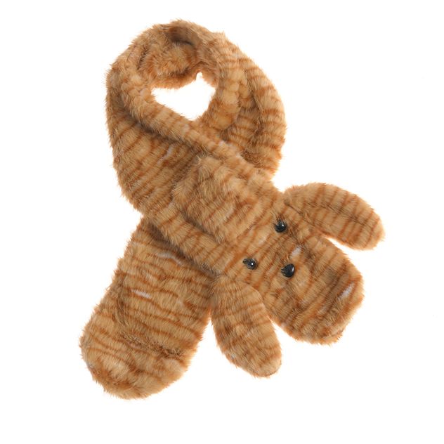 Fular maro din plus pentru copii