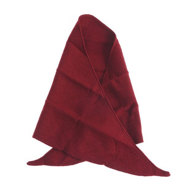 Fular minimalist burgundy