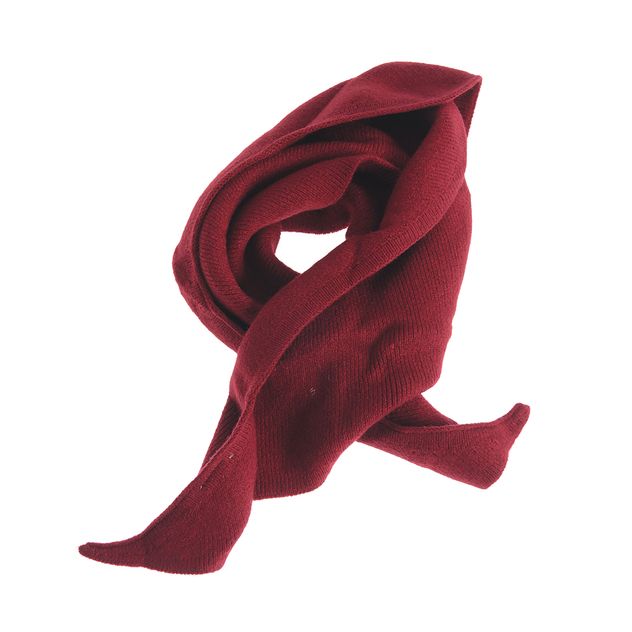 Fular minimalist burgundy