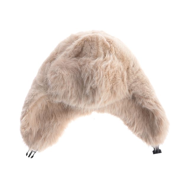 Caciula pufoasa de iarna cu protectie pentru urechi
