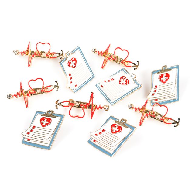 Set 10 brose martisor ritm cardiac si fisa medicala