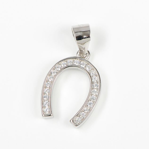 Pandantiv potcoava din argint