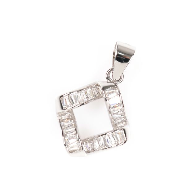 Pandantiv din argint romb