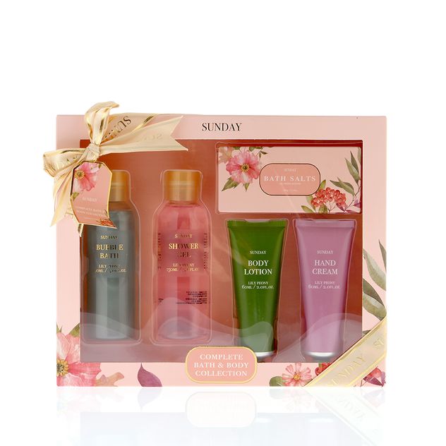 Set Sunday Bath & Body Lily & Peony