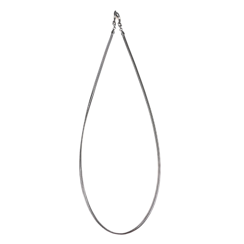 Snur pentru ochelari argintiu cu design elegant