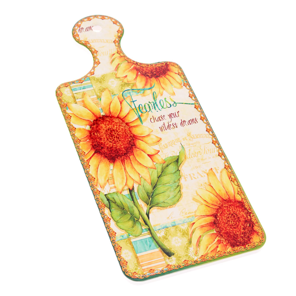Suport pentru vase fierbinti cu floarea-soarelui
