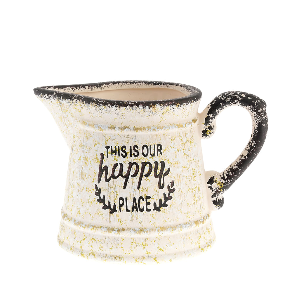 Ghiveci decorativ Happy cu maner