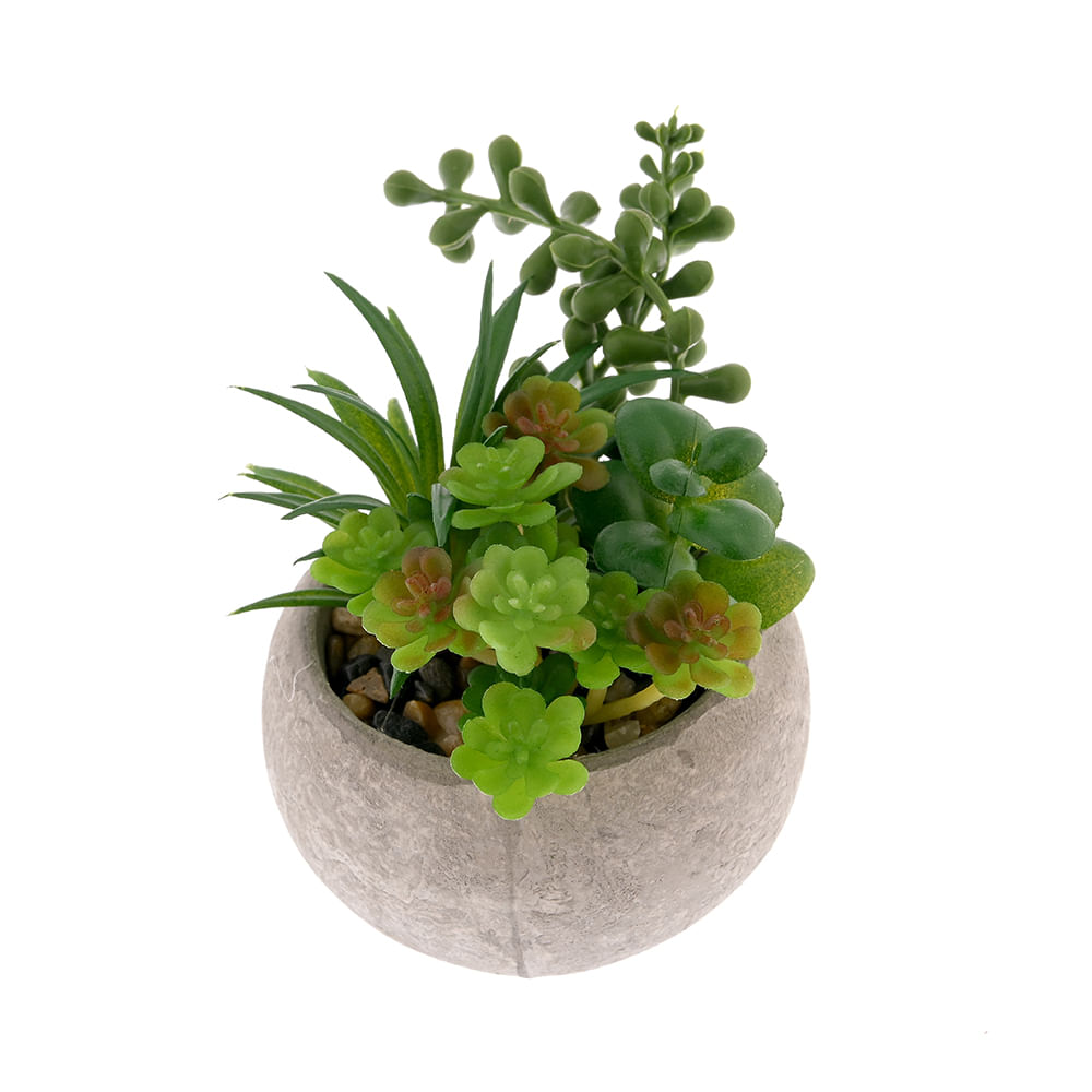 Ghiveci decorativ cu plante artificiale - Imagine 4