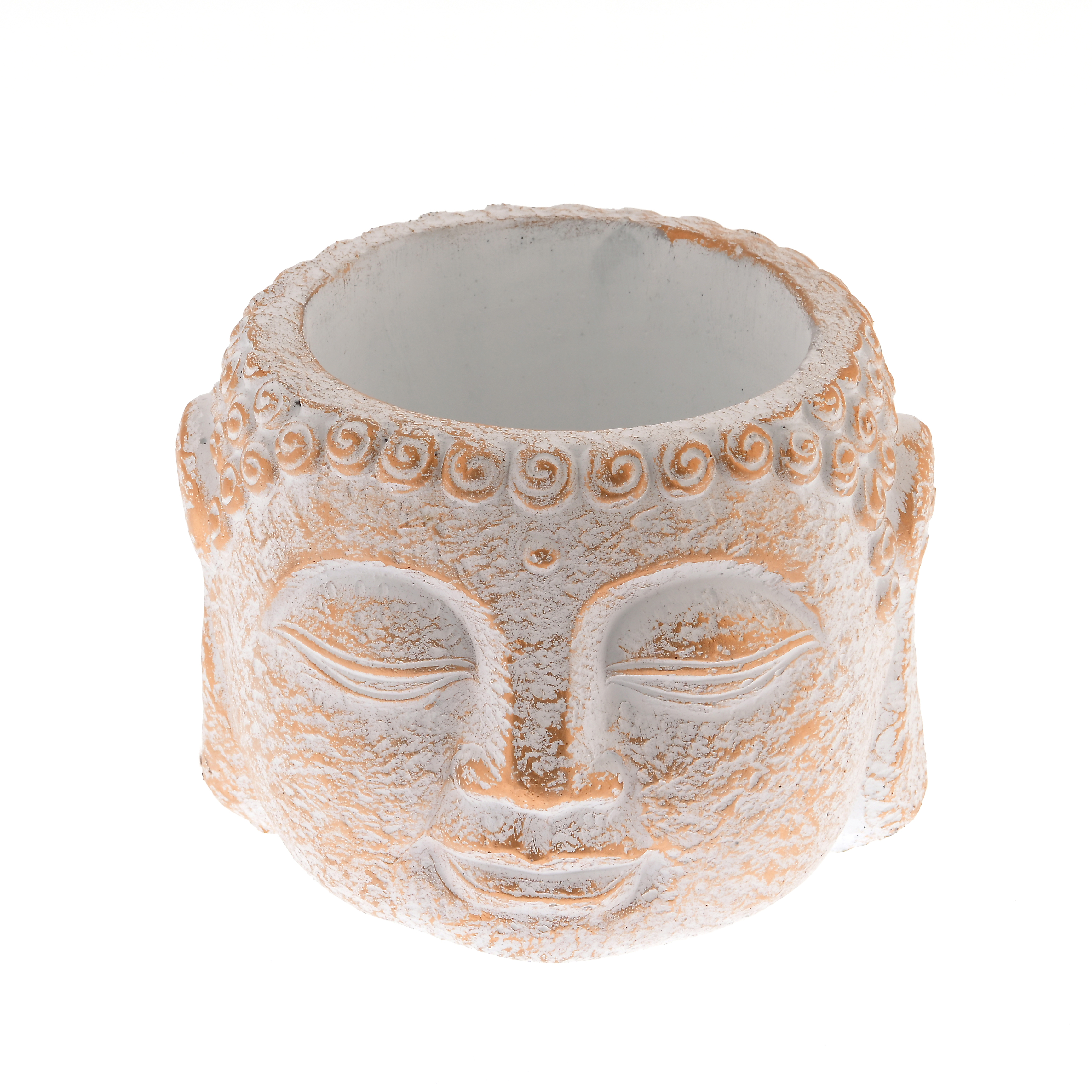 Ghiveci decorativ cu chip Buddha