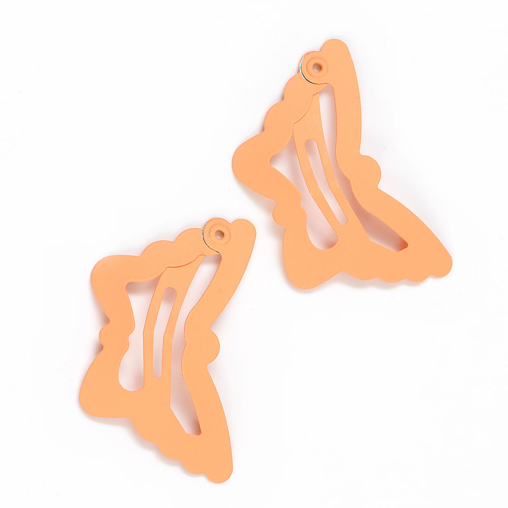 Set 2 agrafe de par in forma de fluture