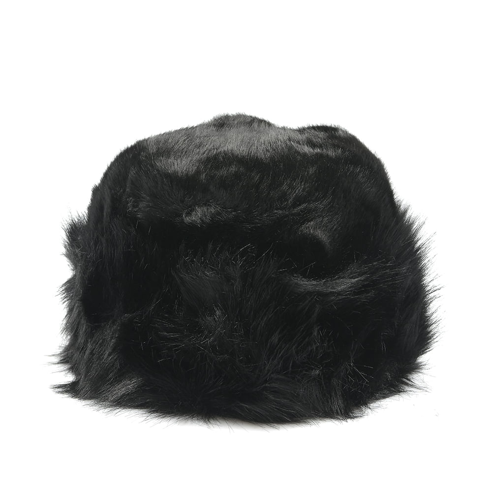 Caciula neagra cu blanita - Imagine 2