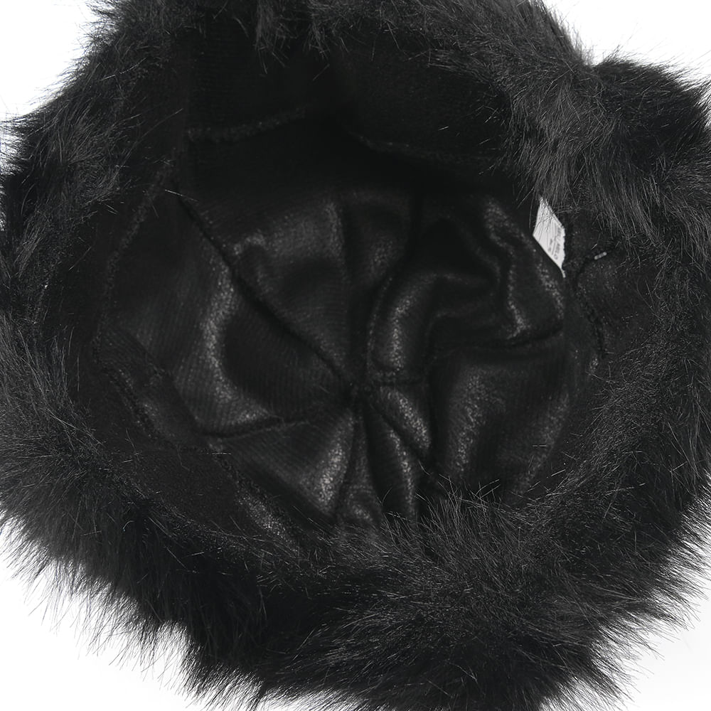 Caciula neagra cu blanita - Imagine 4
